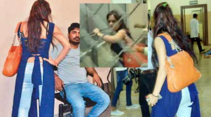 नशे में धुत्त गर्लफ्रेंड बॉयफ्रेंड ने मचाया हंगामा, आपत्तिजनक कपड़े देख भीड़ ने लड़की को घेरा