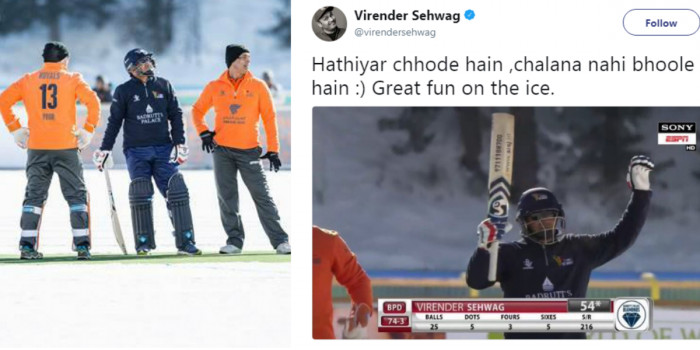वीरेंद्र सहवाग रिटर्न्स: हथियार छोड़ा है चलाना नहीं भूला