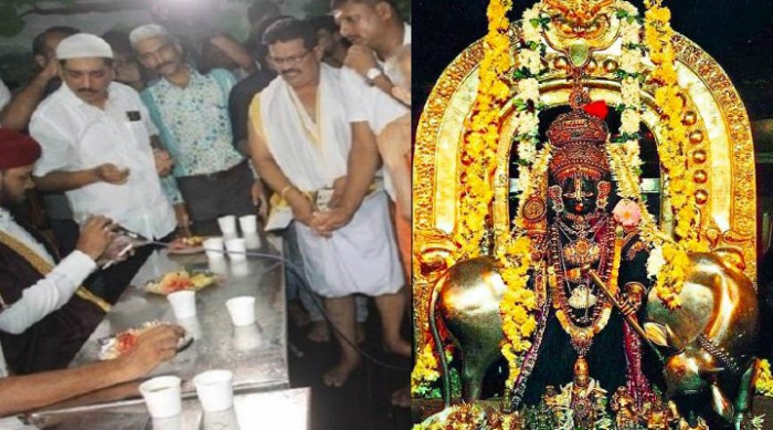 हिन्दू-मुस्लिम एकता - श्री कृष्ण मंदिर में नमाज पढ़ी फिर खोला रोजा