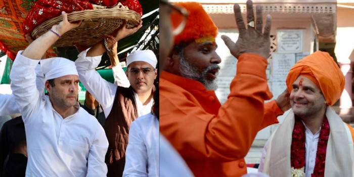 राजनैतिक स्वार्थ को सिद्ध करने के लिए पारसी दादा के पौत्र राहुल गांधी बने “कौल ब्राह्मण”