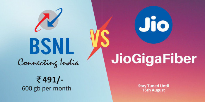 Jio Giga Fiber के बाजार में आने से पहले हीं BSNL ने लांच किया धांसू ब्रॉडबैंड प्लान