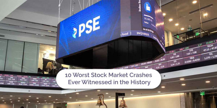 10 Worst Stock Market Crashes Ever Witnessed in the History