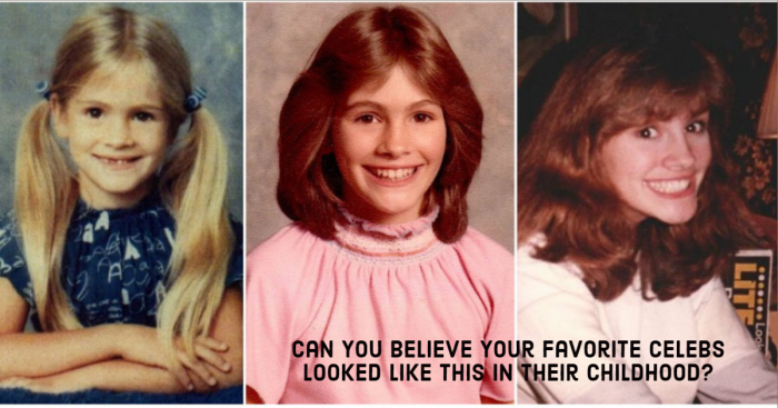13 Celebs' Childhood Pictures That'd Make You Scroll Your School Album