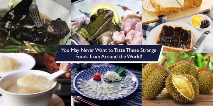 13 Strange Foods That Not Even Foodies Would Want to Taste Ever 