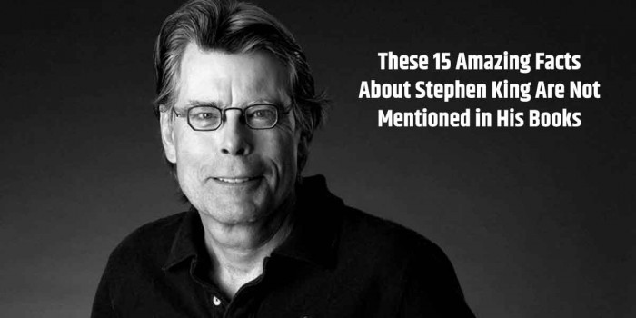 15 Interesting Facts About Stephen Edwin King to Know Him Better