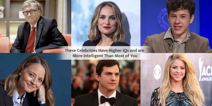 15 Smartest Celebrities You Don’t Know Have Incredibly High Intelligence Quotient