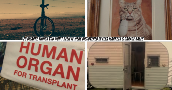 20 Exotic Things Found in Thrift Stores, Flea Markets & Garage Sales