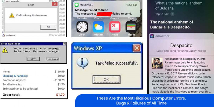 26 Funny Computer Errors That Would Make You Scratch Your Head