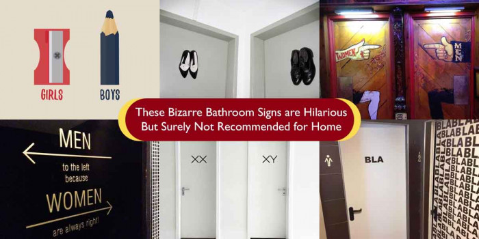 31 Creative Bathroom Signs That You May Not Want to Hang Around Your Bathroom