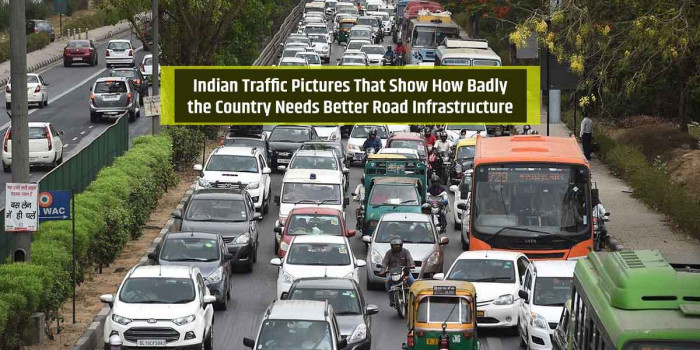 7 Pictures Proving That Indian Roads Have the Worst Traffic Congestion