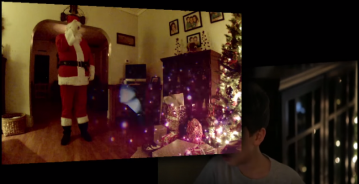 7 Year Old Sets up a Camera to Catch Santa, What Gets Recorded is really surprising