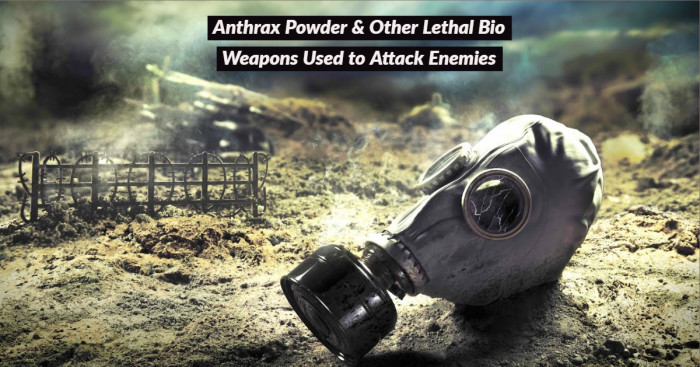 Anthrax Powder & Other Lethal Bio Weapons Used to Attack Enemies