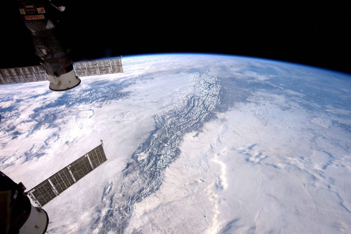 Astronaut Shares View Of Rocky Mountains From Space And It’s Incredible!