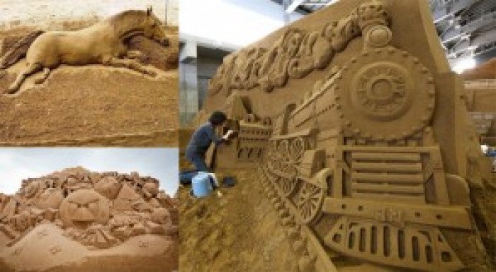 Beautiful Sand Sculptures That Will Make Your Eyes Pop Out