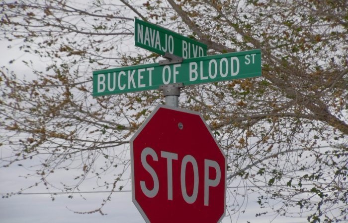 Bucket Of Blood Street - A Story Of A Frightening Name