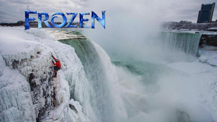 First Viral Pictures Of 2018 Shows Niagara Falls As Disney’s Frozen