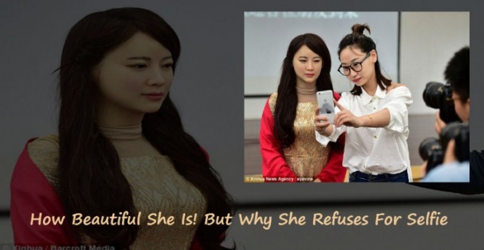 How Beautiful She Is! But Why She Refuses For Selfie