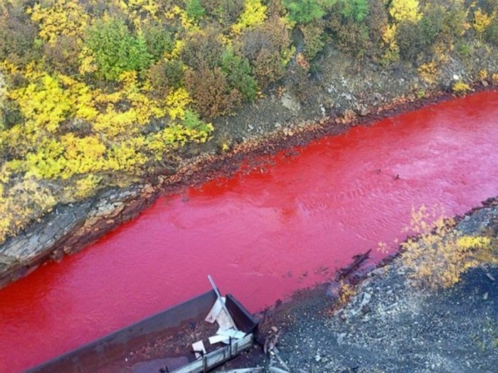 How Did The Russian River Turn Blood Red?