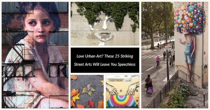 Love Urban Art? ​These 25 Striking Street Arts Will Leave You Speechless
