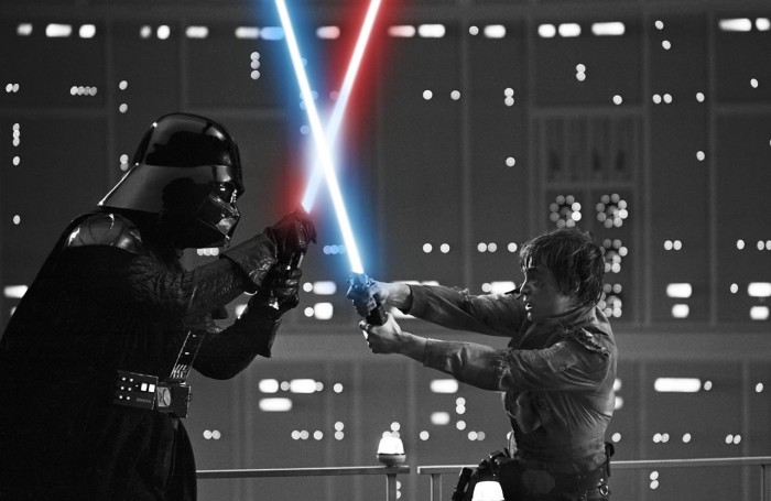Luke Vs Anakin Skywalker Lightsaber