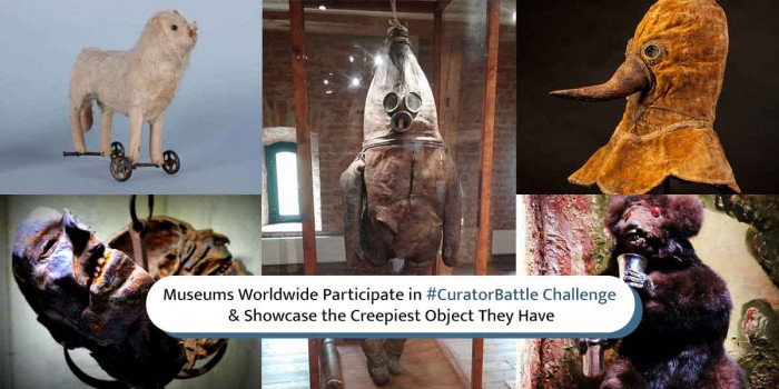 Museums Participate in #CuratorBattle Challenge & Exhibit the Creepiest Object They Have