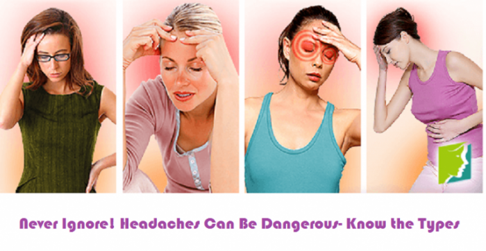 Never Ignore! Headaches Can Be Dangerous- Know the Types