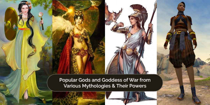 Popular Gods and Goddess of War from Various Mythologies & Their Powers