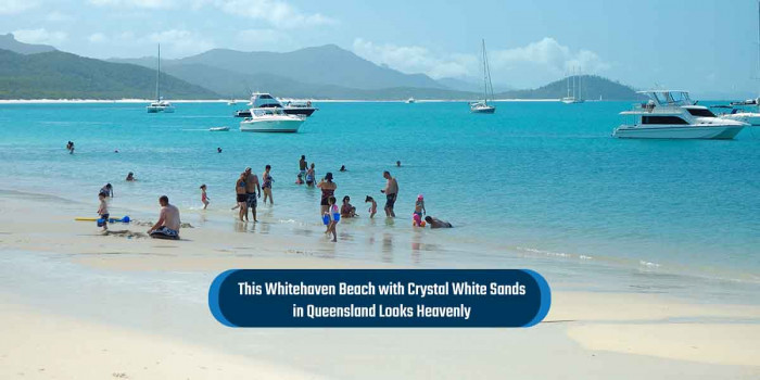 Queensland’s Whitehaven Beach is an Ideal Visit for the Beach Bums
