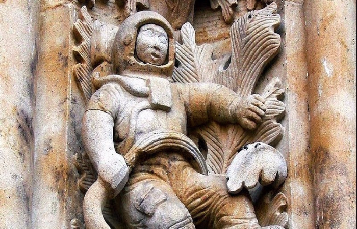 Resolved Mystery Of Salamanca Astronaut From The Cathedral Of 16th Century