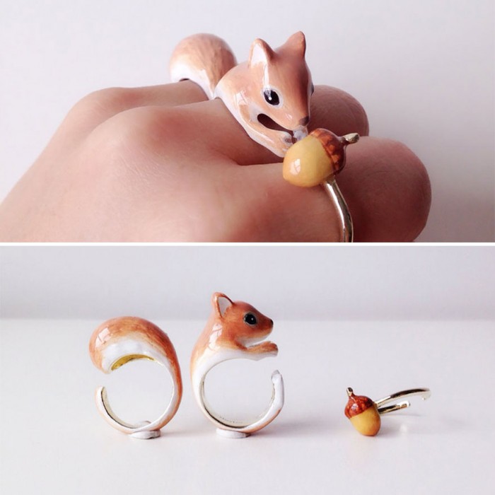 These 3 Piece Rings Become Animal When You Wear Them