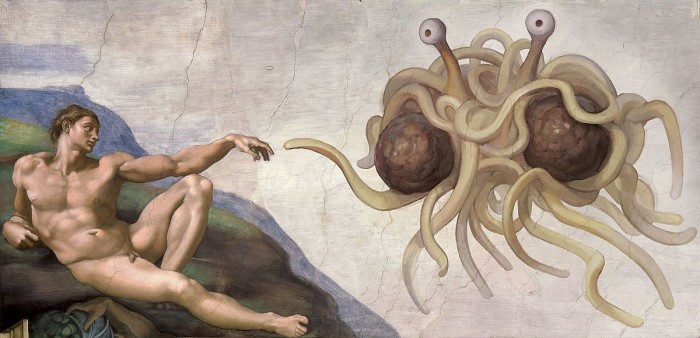 These Pastafarians Worship Noodles & Their God Is A Flying Spaghetti Monster