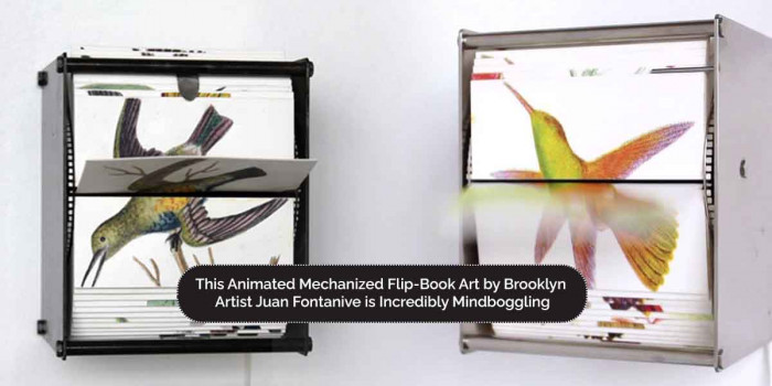This Animated & Mechanized FlipBook Art by Juan Fontanive is Incredibly Amazing