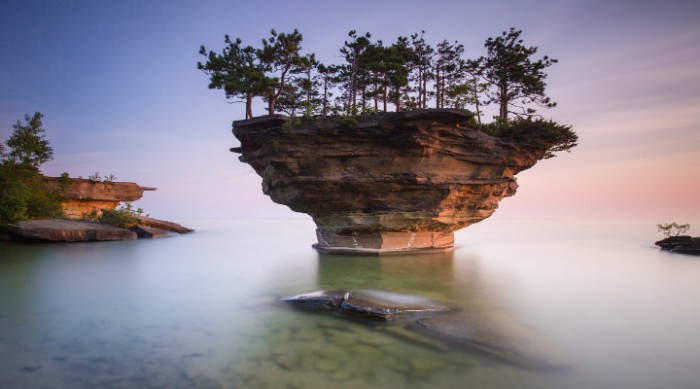 Turnip Rock: A Tiny Island That Looks Like A Huge Turnip