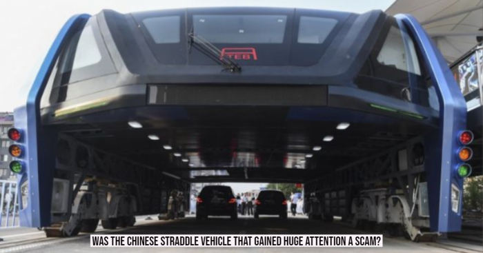 Was the Chinese Straddle Vehicle That Gained Huge Attention a Scam?