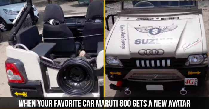 When Your Favorite Car Maruti 800 Gets A New Avatar (Video)