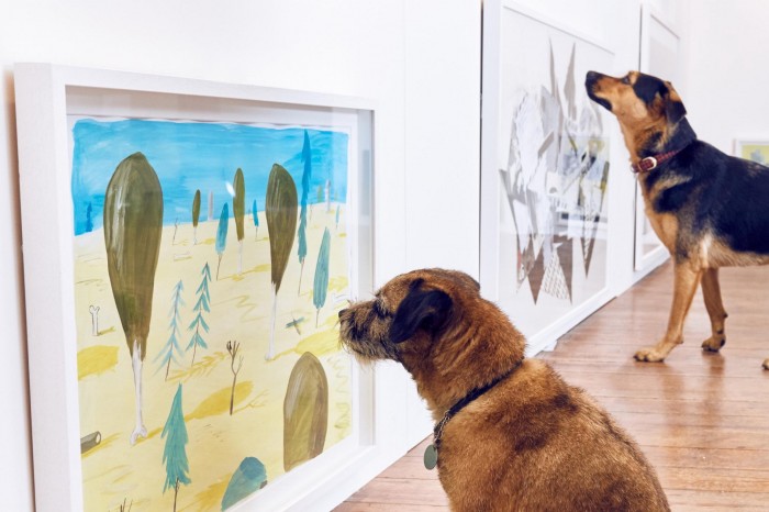 World's First Art Exhibition for Dogs Is as Wonderful as It Sounds